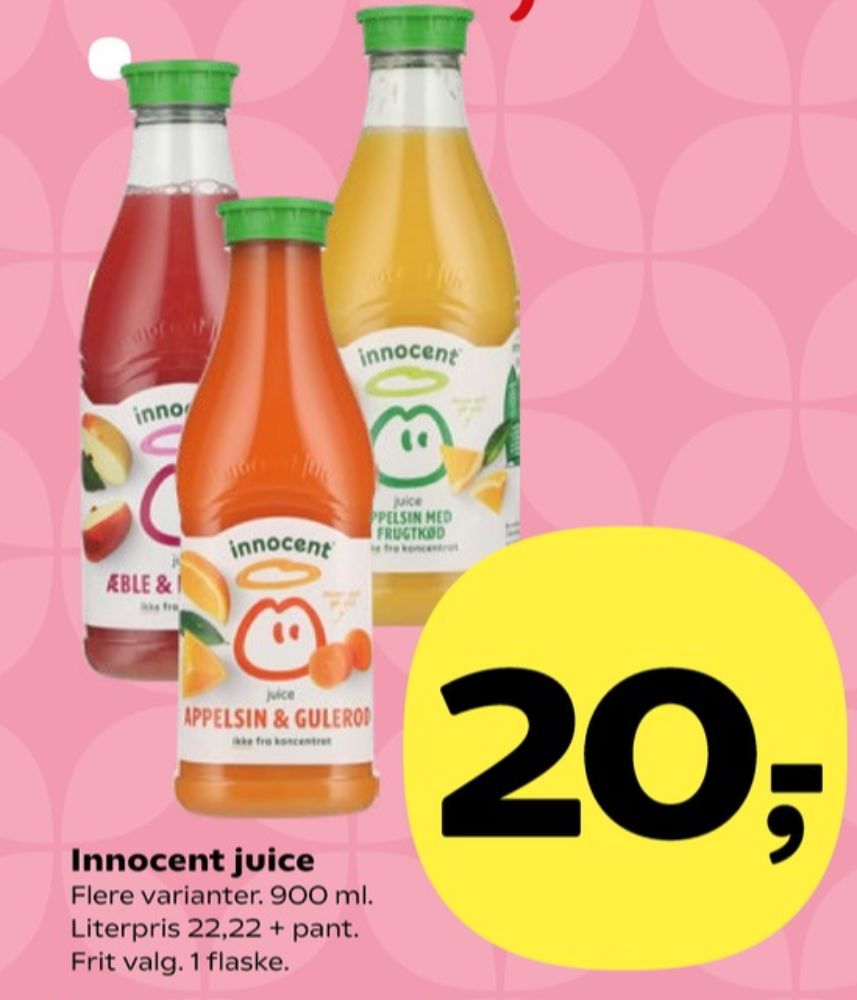 innocent, Appelsinjuice med frugtkød