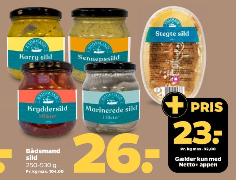 Bådsmand, Sild