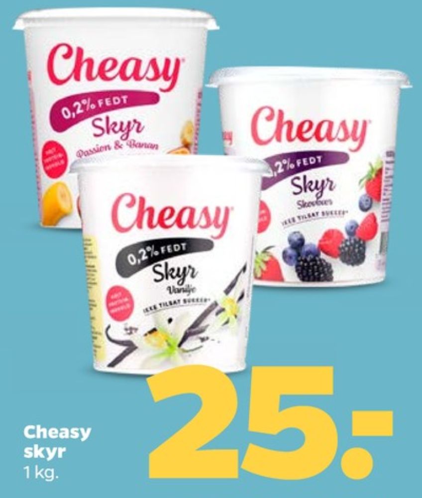 Cheasy, Vanilje Skyr 