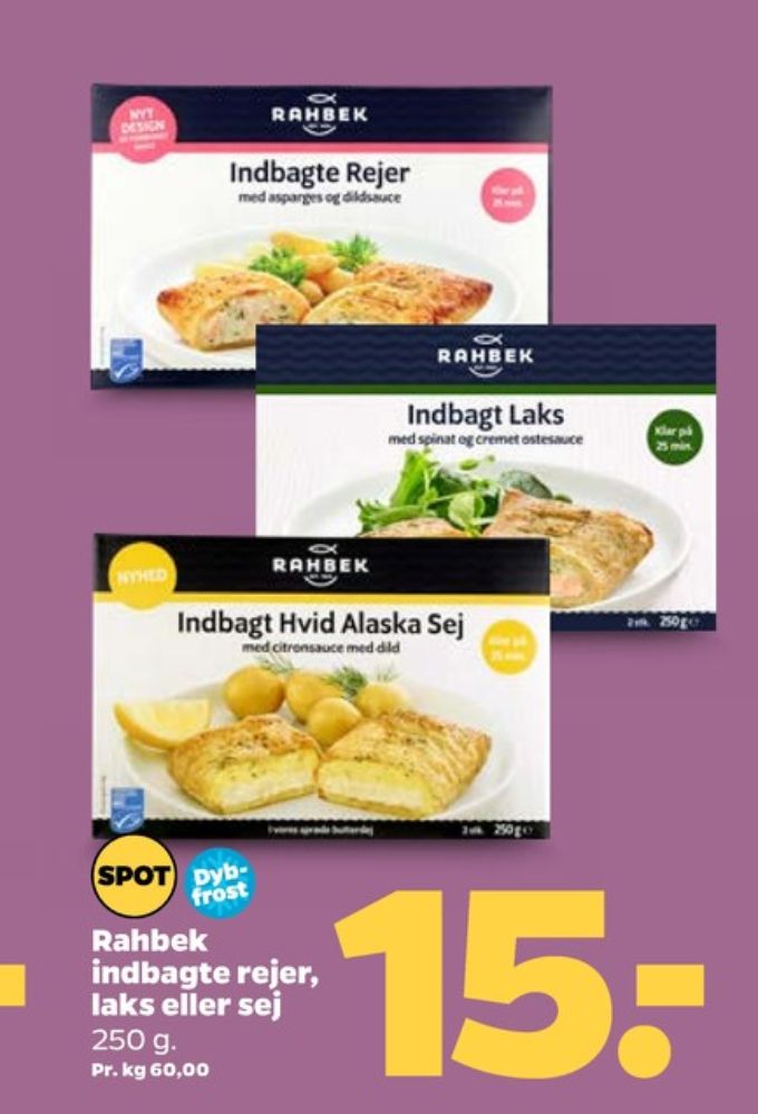 Rahbek, Indbagte Rejer med Asparges og Dildsauce