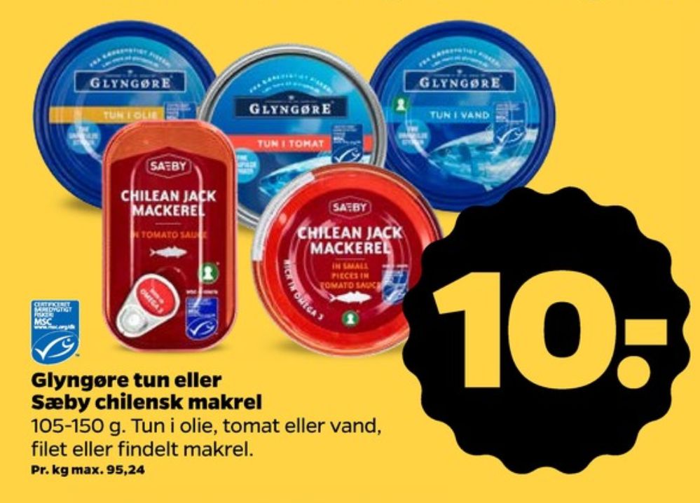 Glyngøre, Tun i tomat