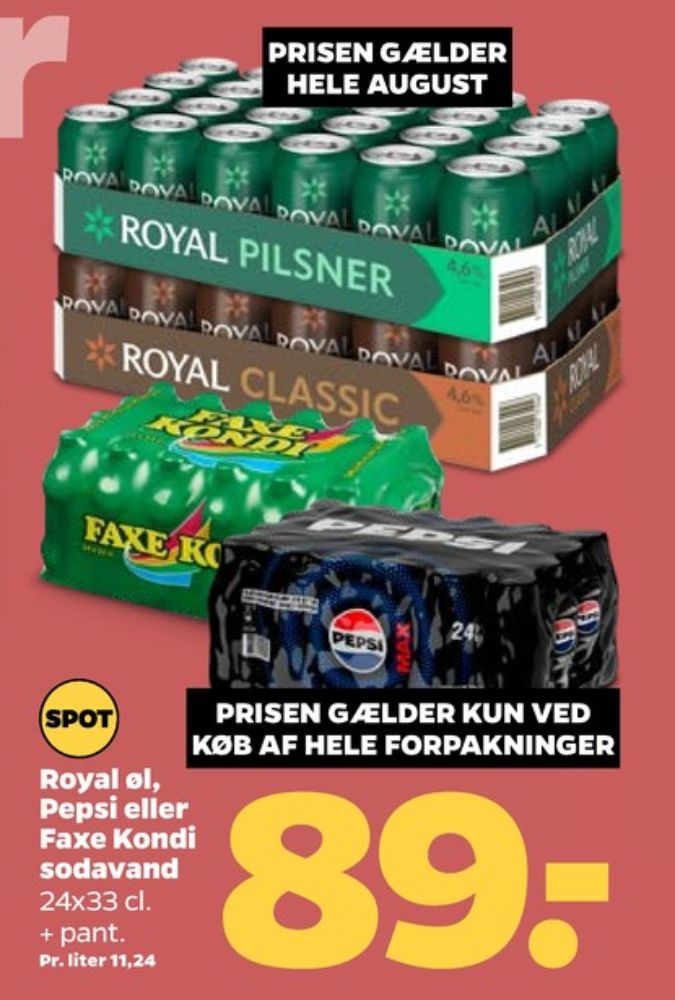Pepsi Max, Cola 24 pk.