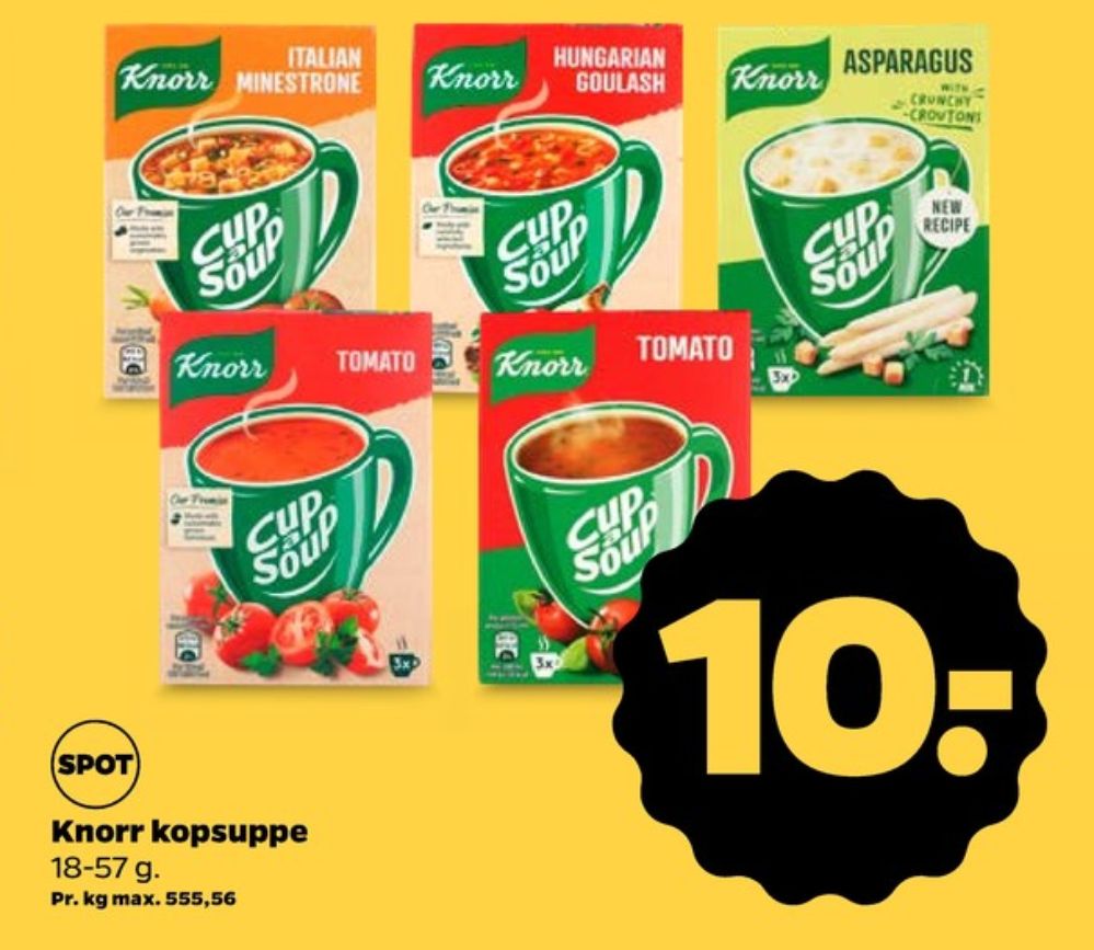 Knorr Koppen Cup a Soup, Aspargessuppe