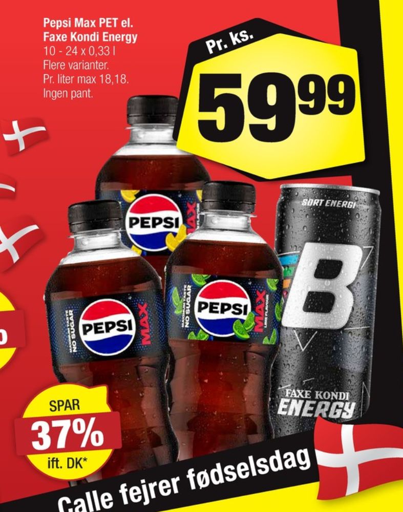 Pepsi Max, Cola 24 pk.