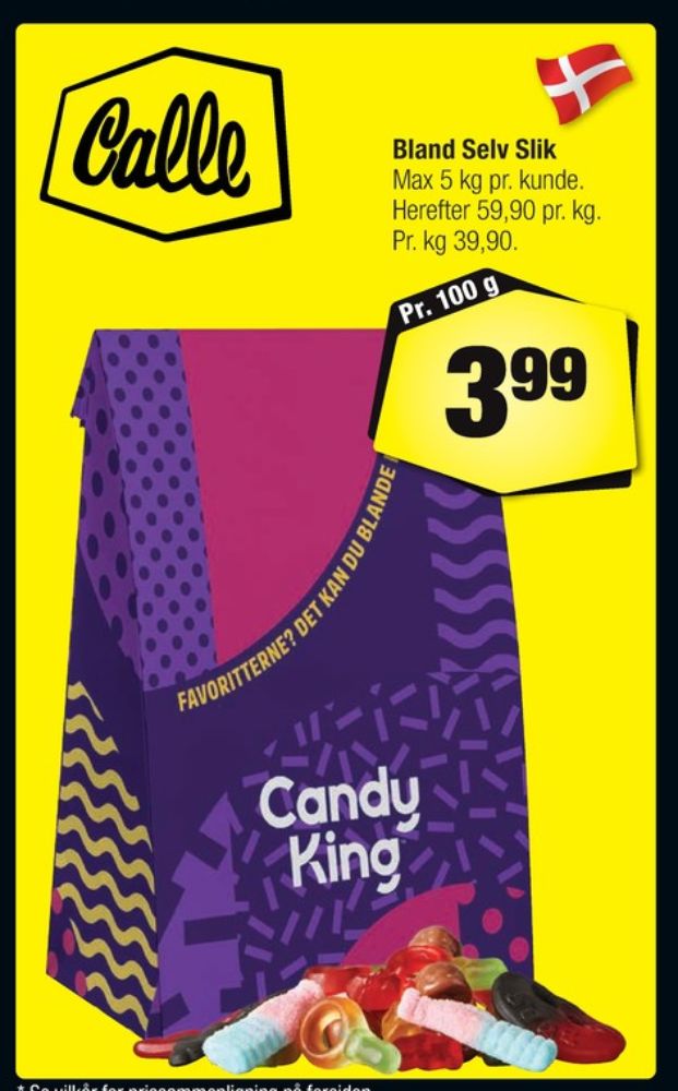 Candy King, Bland selv slik