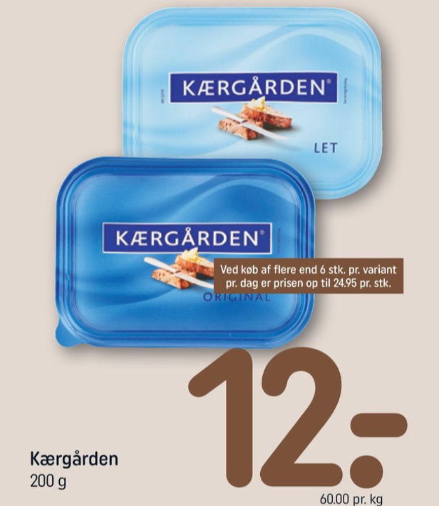 Kærgården, Smørbar