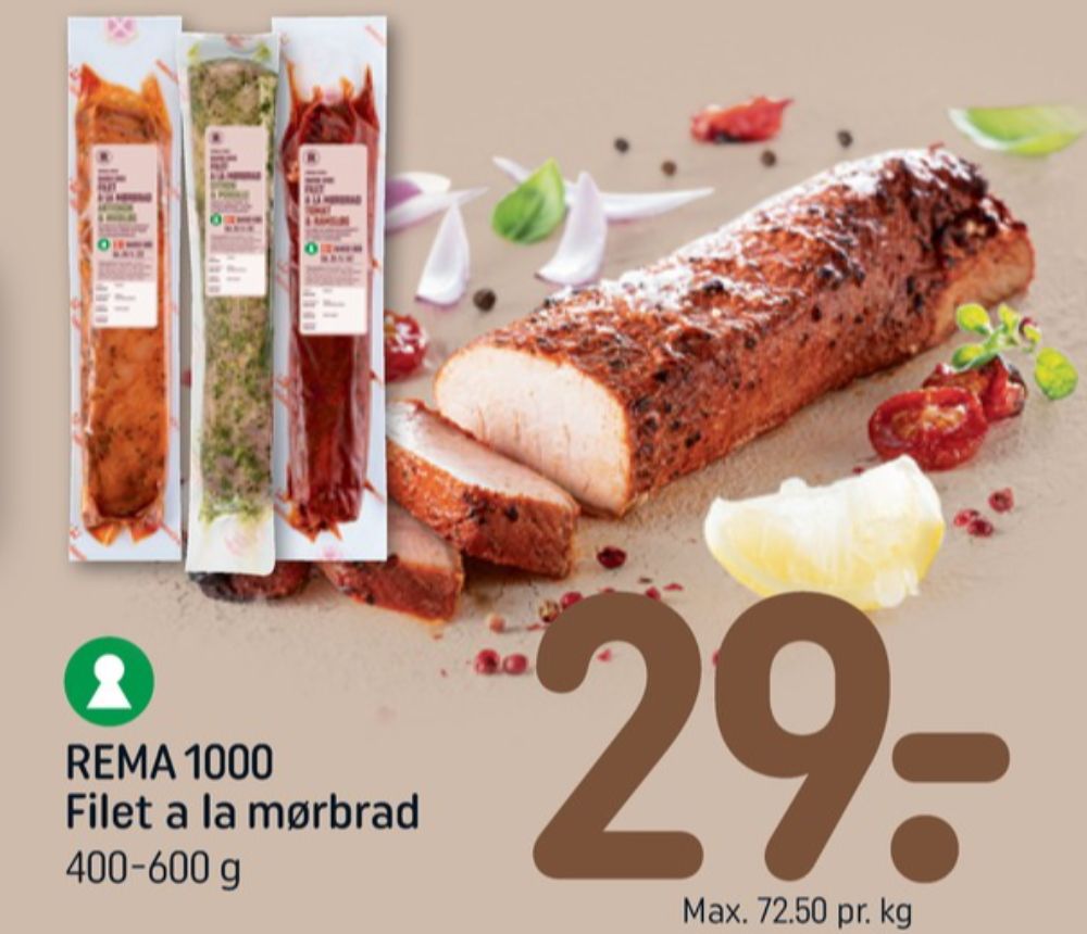 Rema 1000, Grisefilet