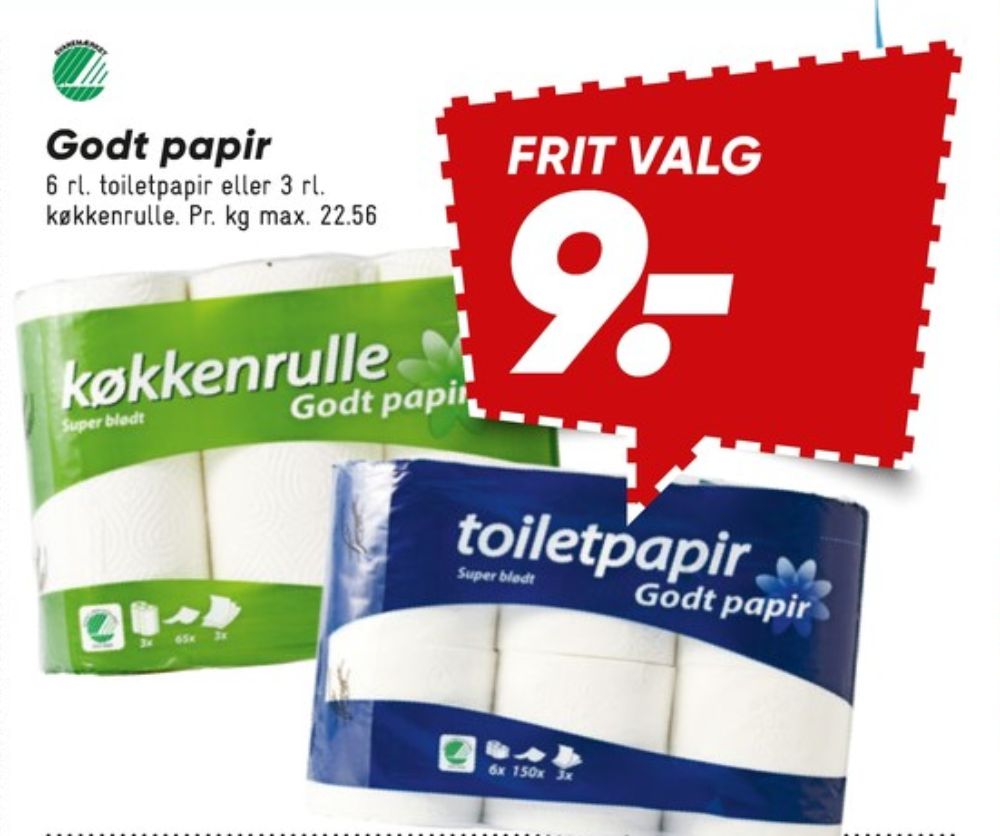 Godt Papir, Toiletpapir