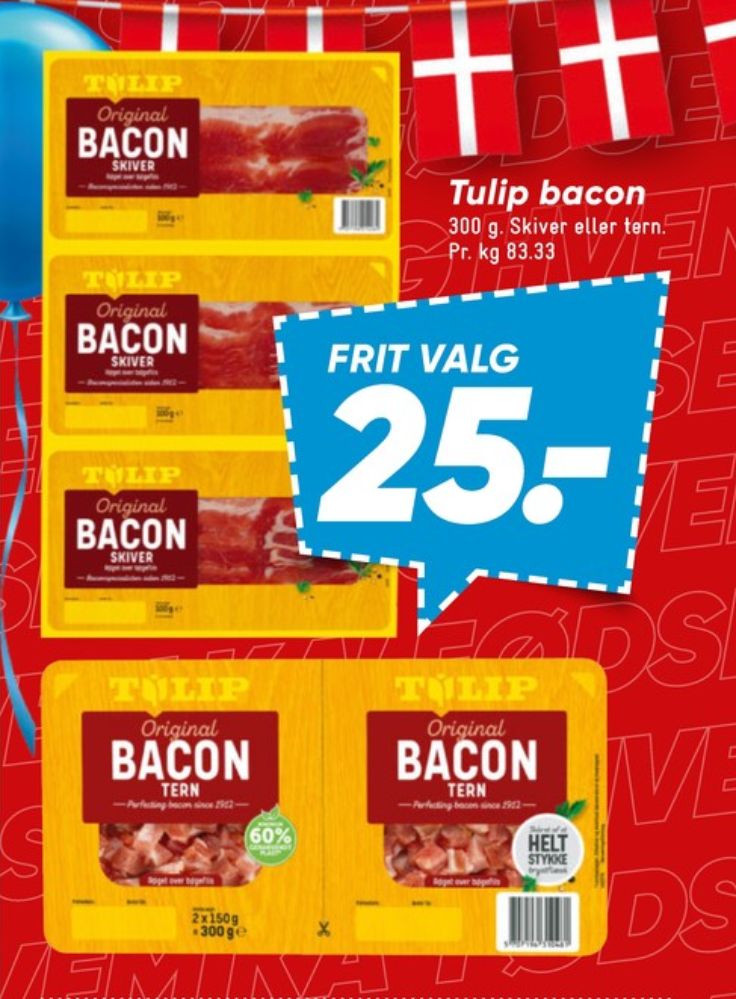 Tulip, Bacontern