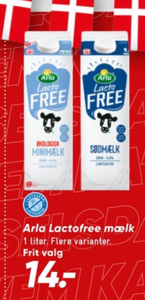 Arla Lacto FREE, Minimælk