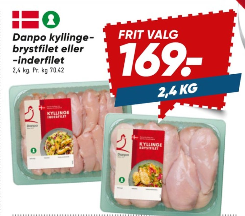 Danpo, Kyllingeinderfileter