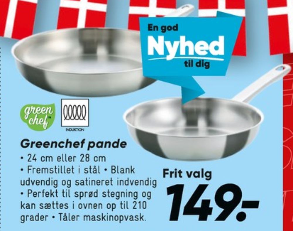 GreenPan, Stegepande