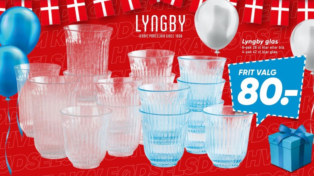 Lyngby Glas, Glas