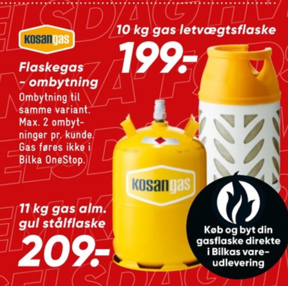 Kosan, Gasflaske