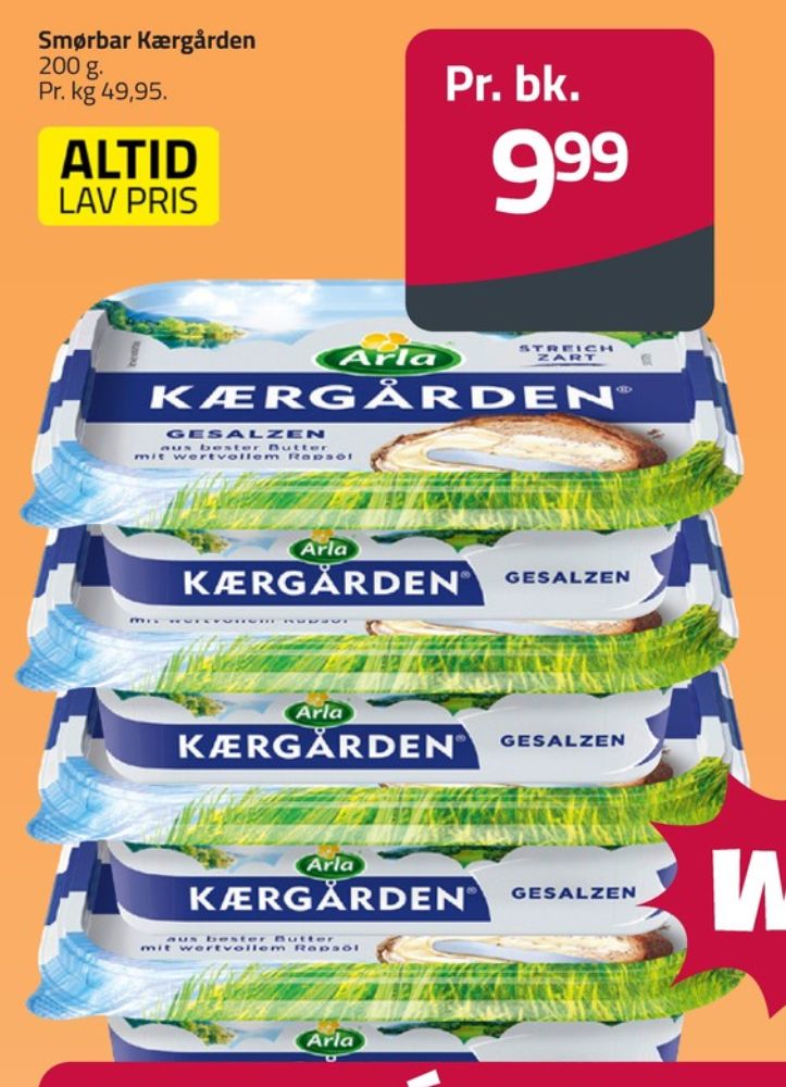 Kærgården, Smørbar