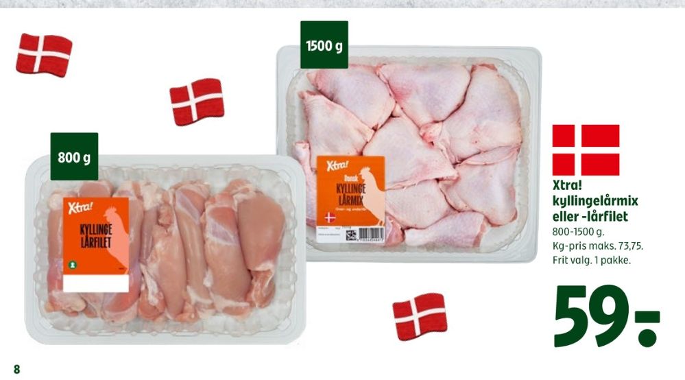 Xtra, Kyllingelårmix