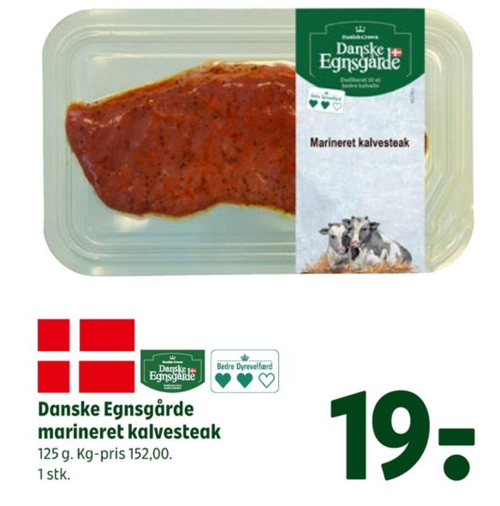 Danish Crown Danske Egnsgårde, Kalvesteaks