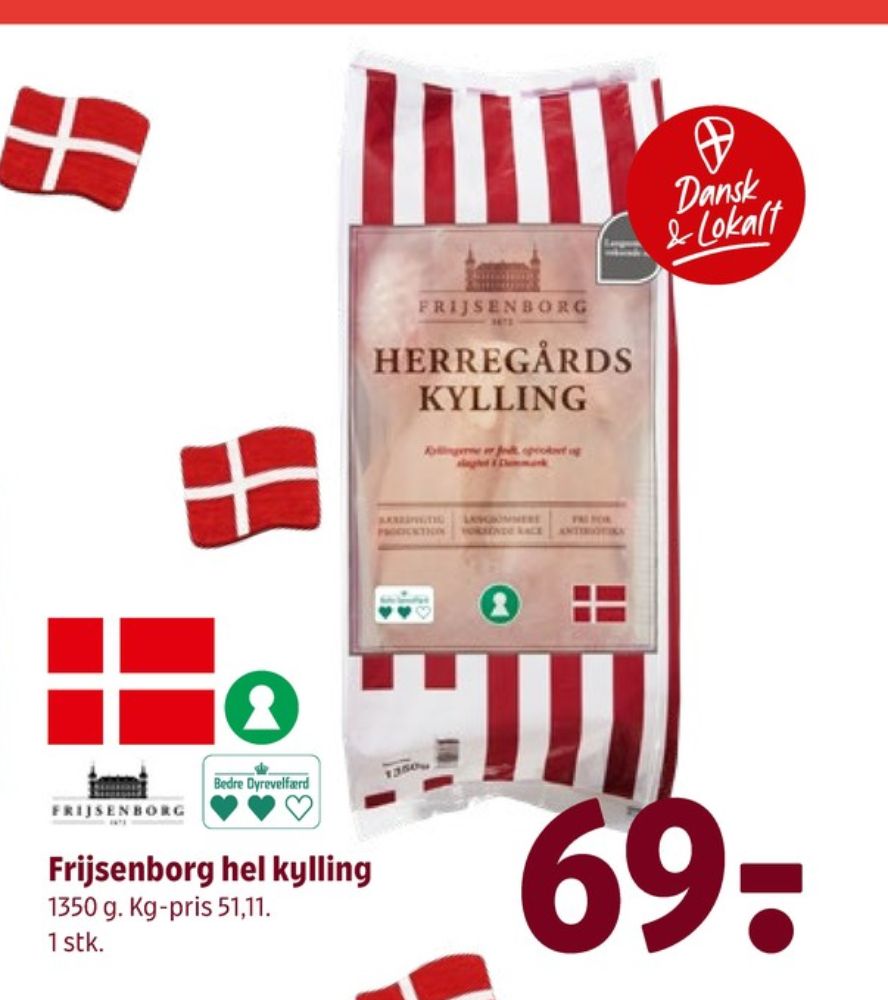 Frijsenborg, Kylling