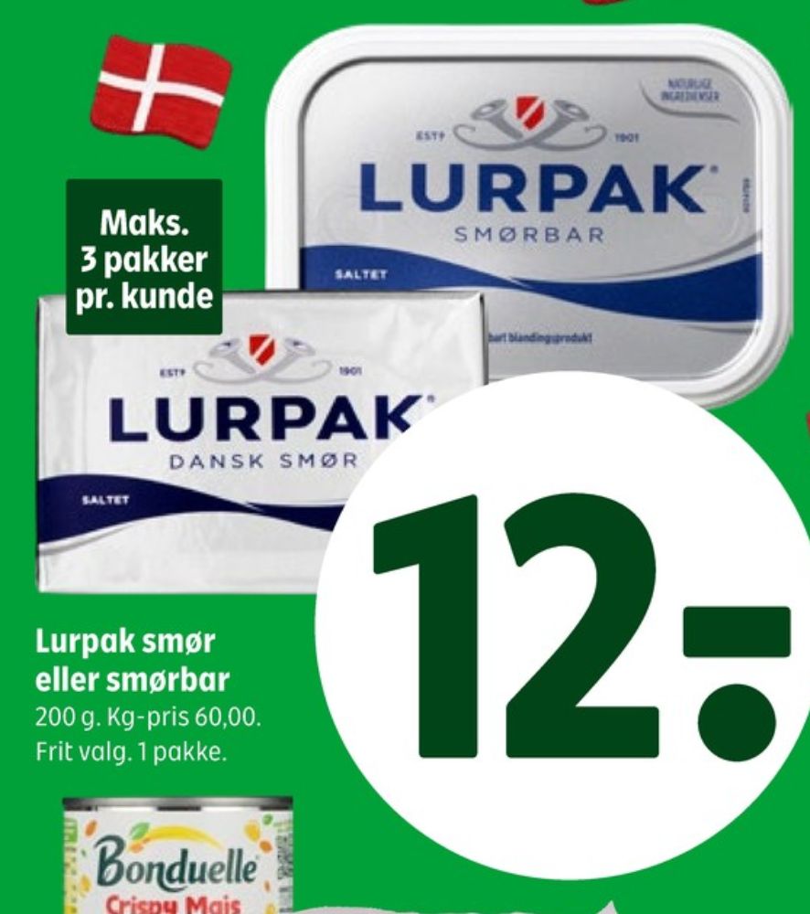 Lurpak, Smør