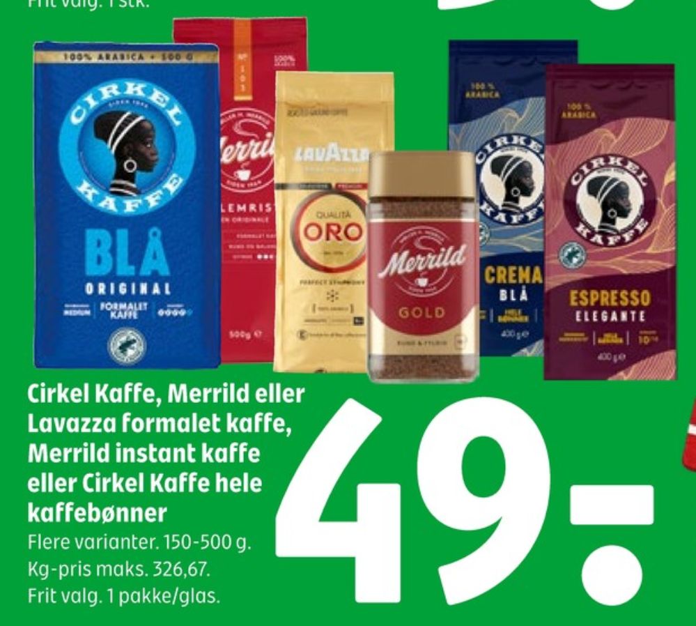 Merrild Gold, Instant Kaffe