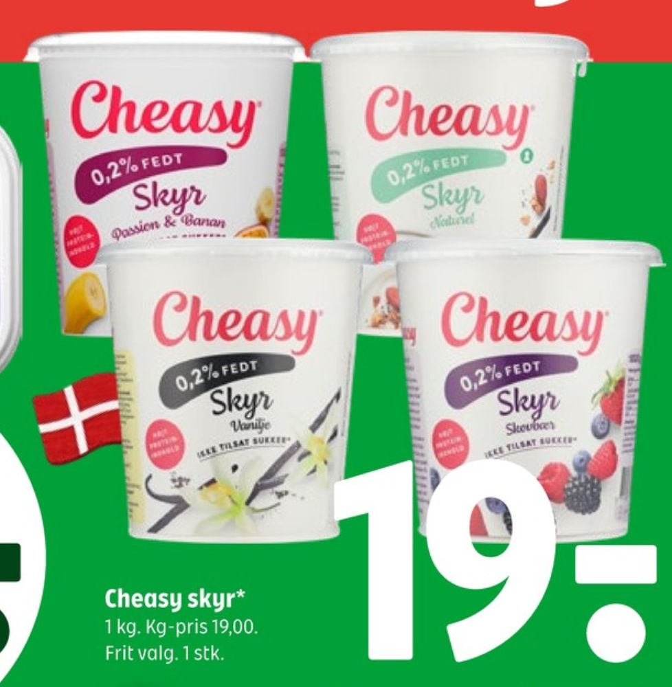 Cheasy, Vanilje Skyr 