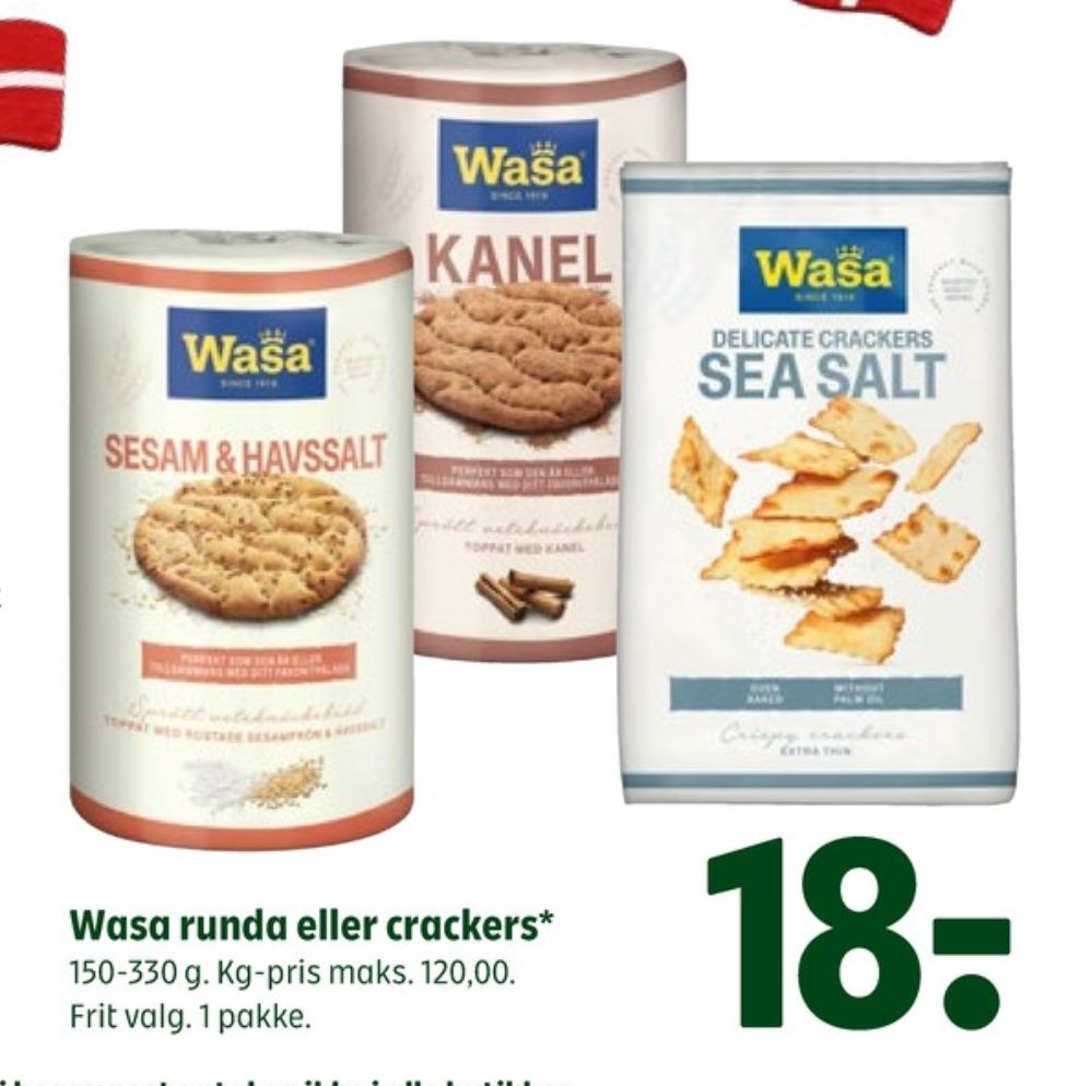 Wasa, Kanel knækbrød