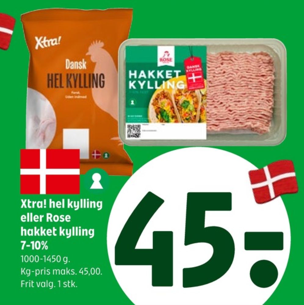 Xtra, Kylling