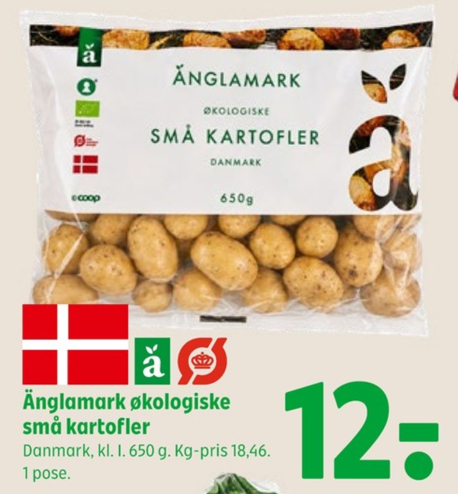 Änglamark, Kartofler