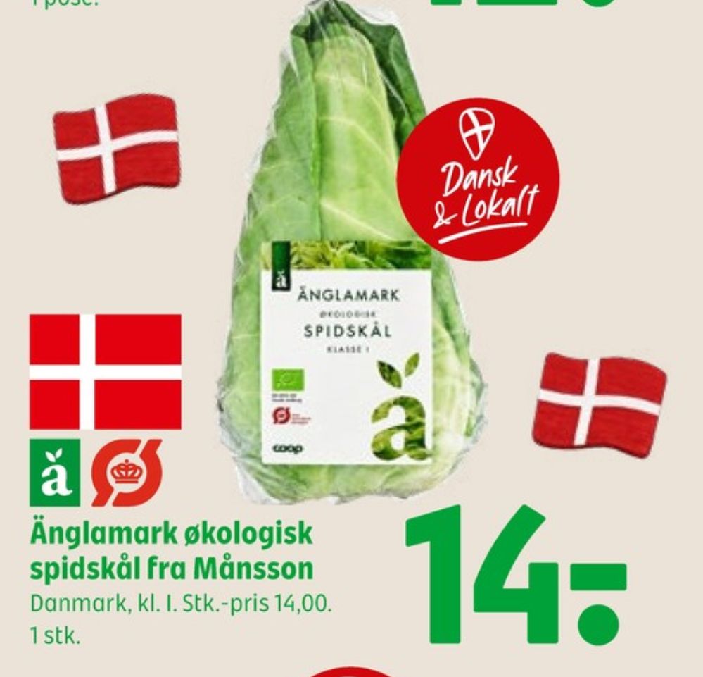 Änglamark, Spidskål
