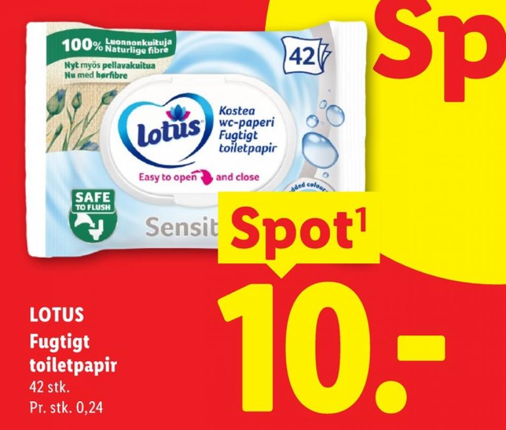 Lotus Pure, Toiletpapir