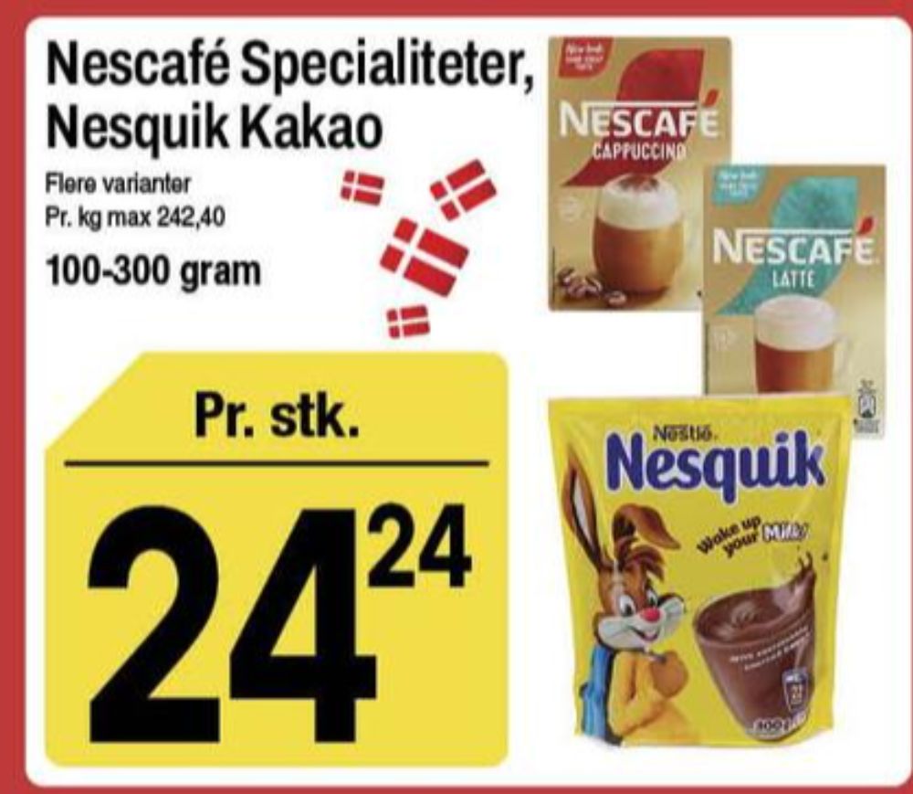 Nescafe Gold, Instant Kaffe Latte