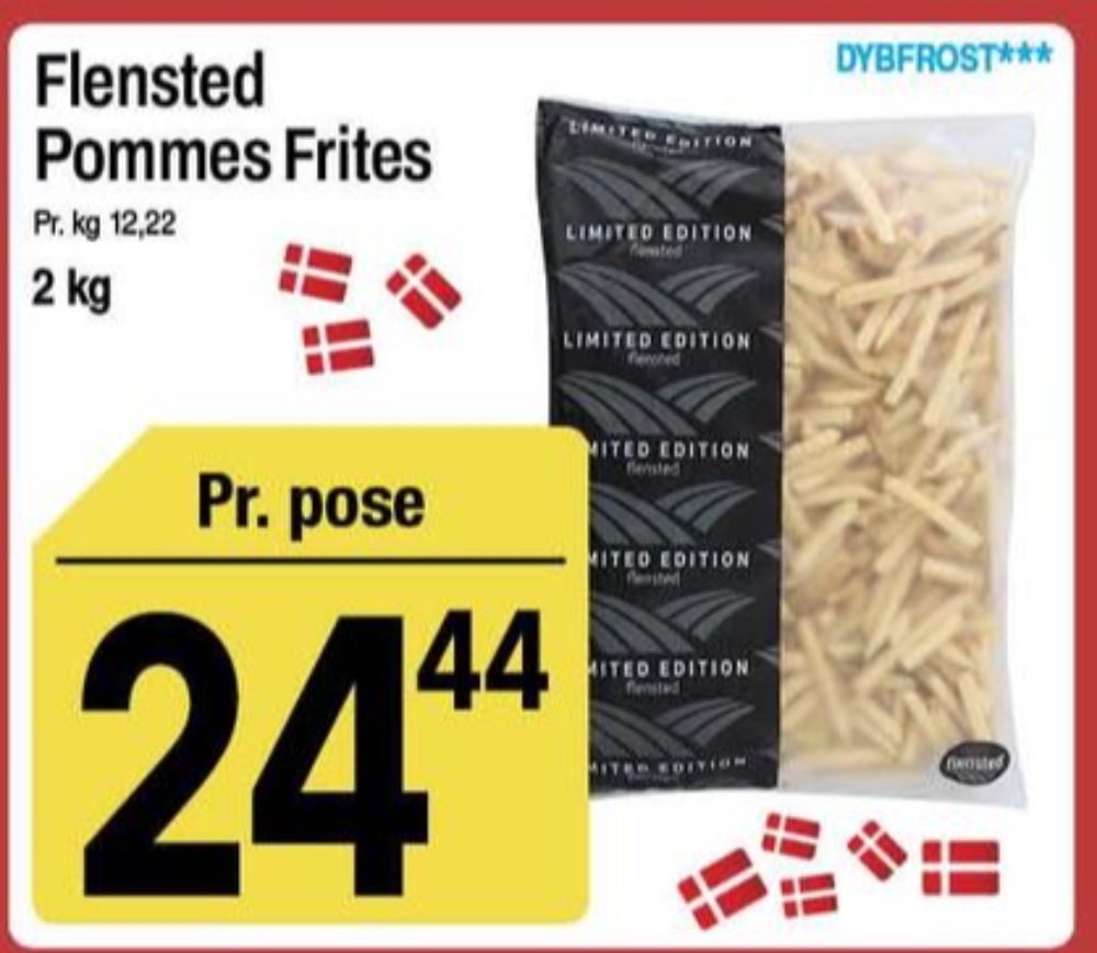 Flensted, Pommes Frites