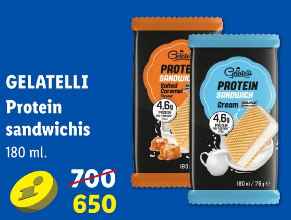 Gelatelli, Protein Sandwich Salted Caramel