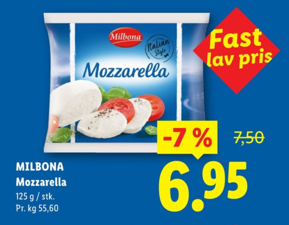 Milbona, Mozzarella