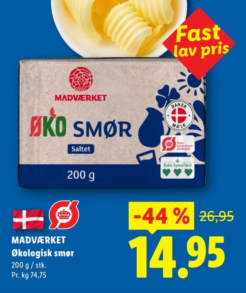 Madværket, Smør