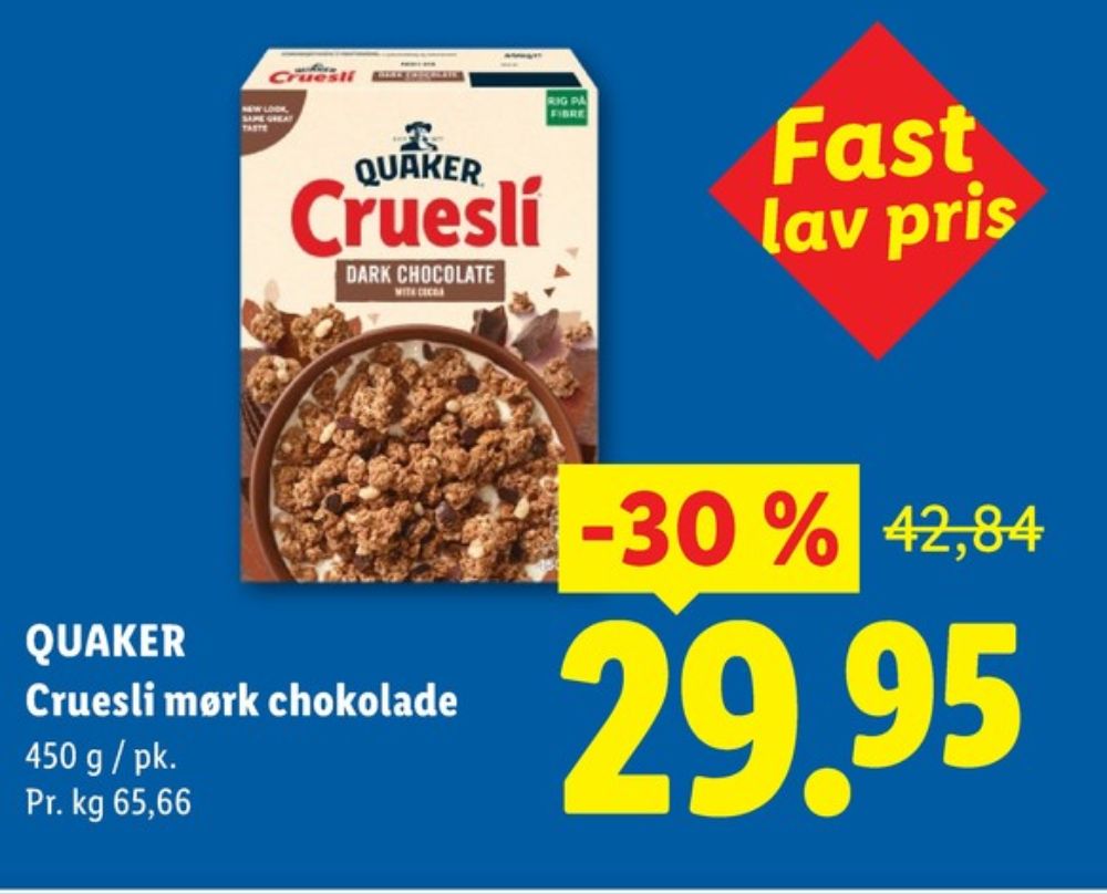 Quaker, Cruesli Dark Chocolate