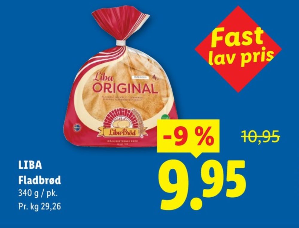 Liba, Fladbrød