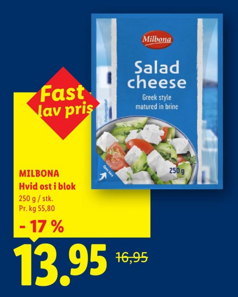 Milbona, Salatost