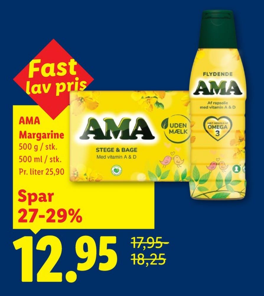 Ama, Margarine - flydende original