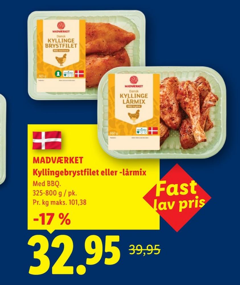 Madværket, Kyllingelårmix