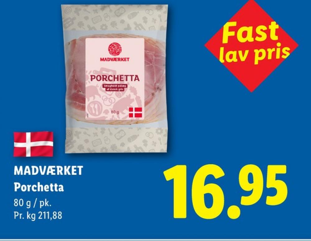 Madværket, Porchetta