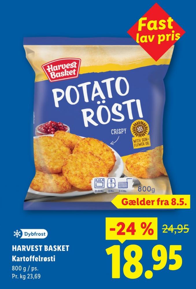Harvest Basket, Potato Rösti