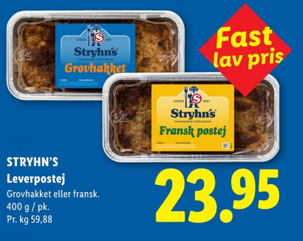 Stryhns Fransk Postej, Leverpostej