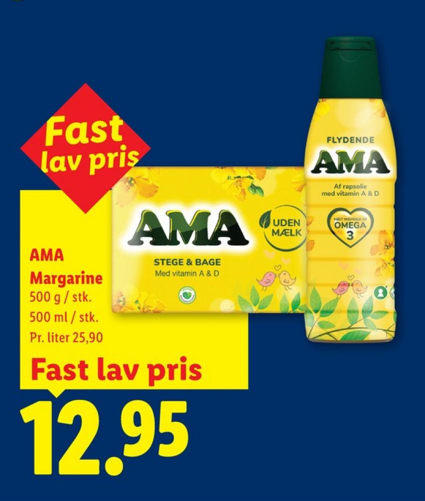 Ama, Margarine - flydende original
