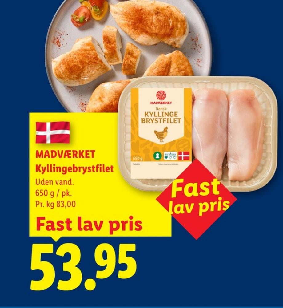 Madværket, Kyllingebrystfilet