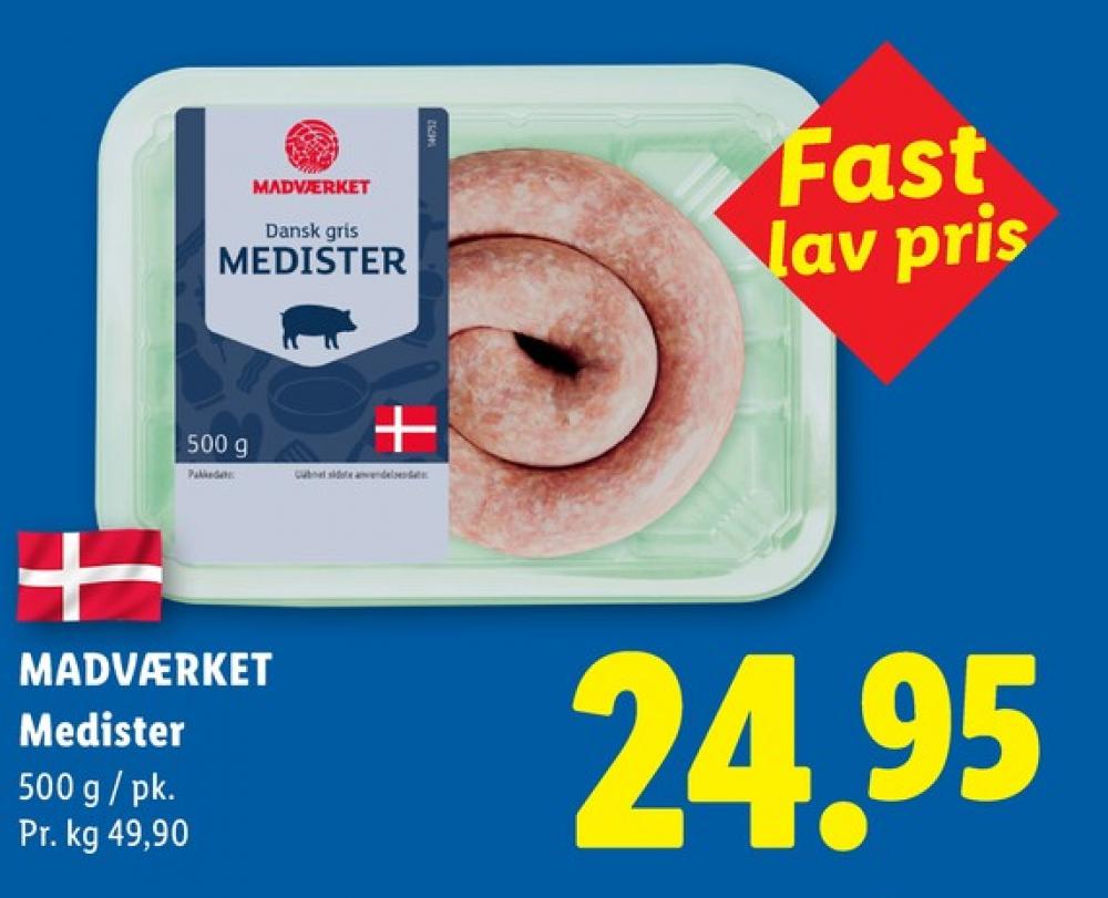 Madværket, Medister