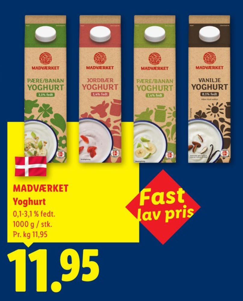 Madværket, Vanilje Yoghurt