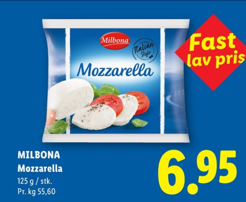 Milbona, Mozzarella Light