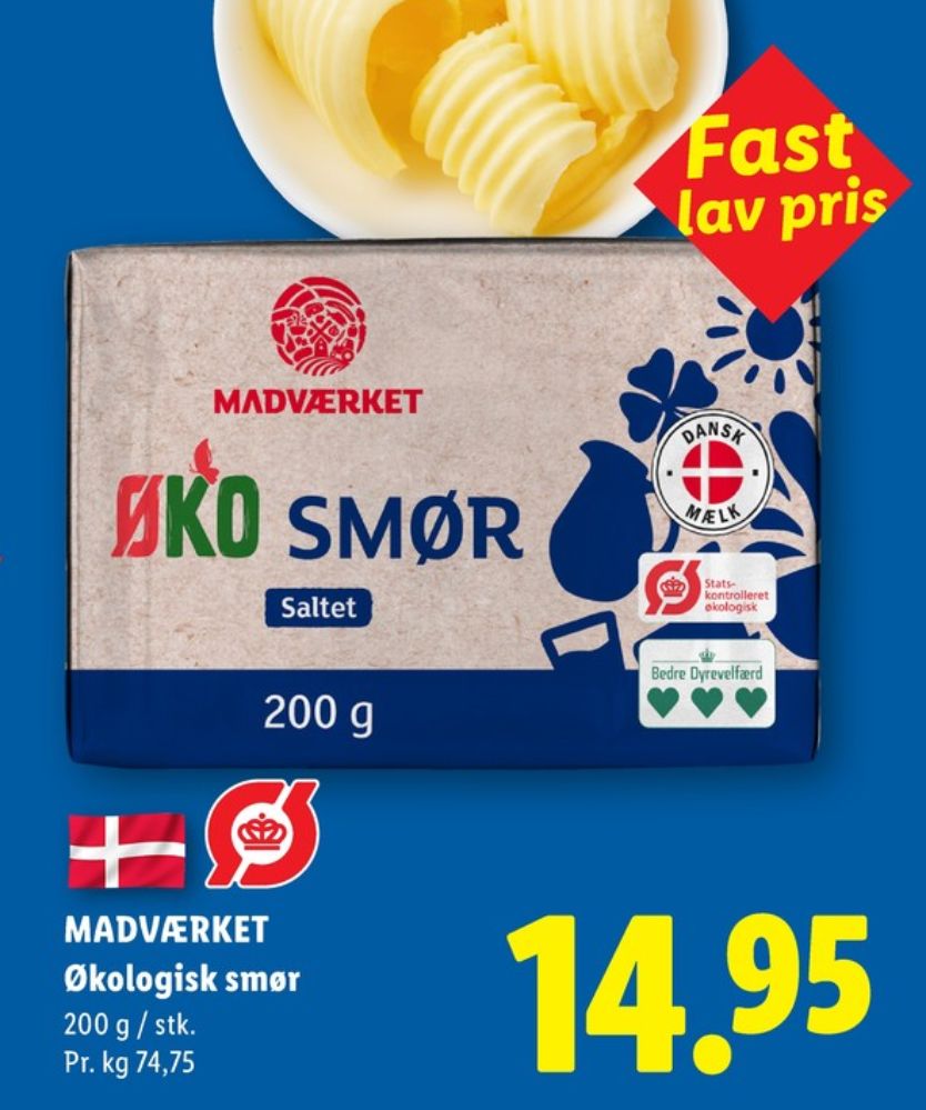 Madværket, Smør
