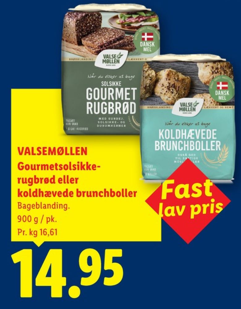 Valsemøllen, Solsikke Gourmet Rugbrødsblanding